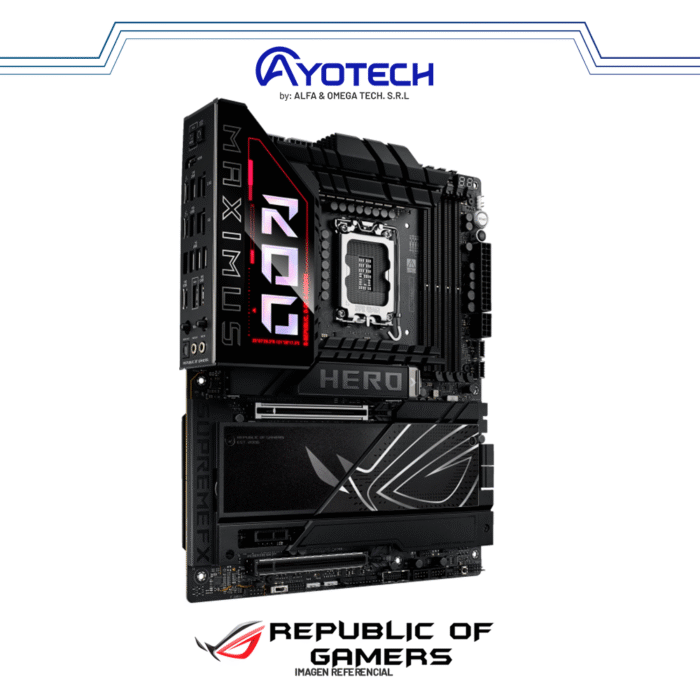 MB ASUS ROG MAXIMUS Z890 HERO | LGA 1851 | LED-RGB - Imagen 2