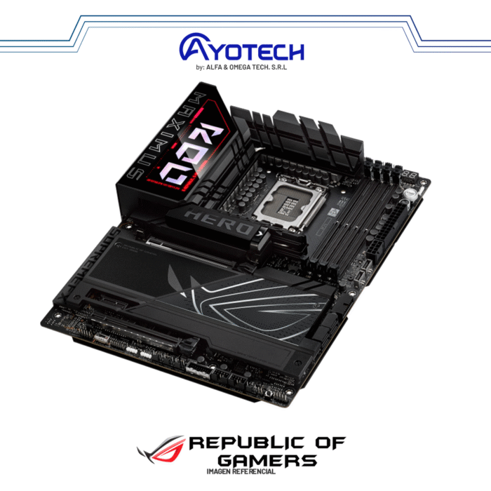 MB ASUS ROG MAXIMUS Z890 HERO | LGA 1851 | LED-RGB - Imagen 3