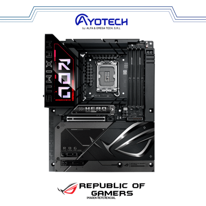 MB ASUS ROG MAXIMUS Z890 HERO | LGA 1851 | LED-RGB - Imagen 1