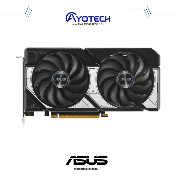 TARJ. VIDEO ASUS GEFORCE RTX 5060 8GB GDDR7 DUAL OC | 128 BITS - Imagen 2