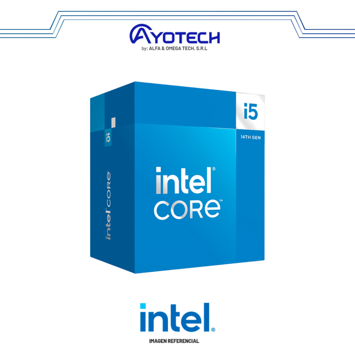 PROC. INTEL CORE I5 14400F 2.5-4.7GHZ-20MB | LGA 1700 | S/ COOLER - Imagen 1