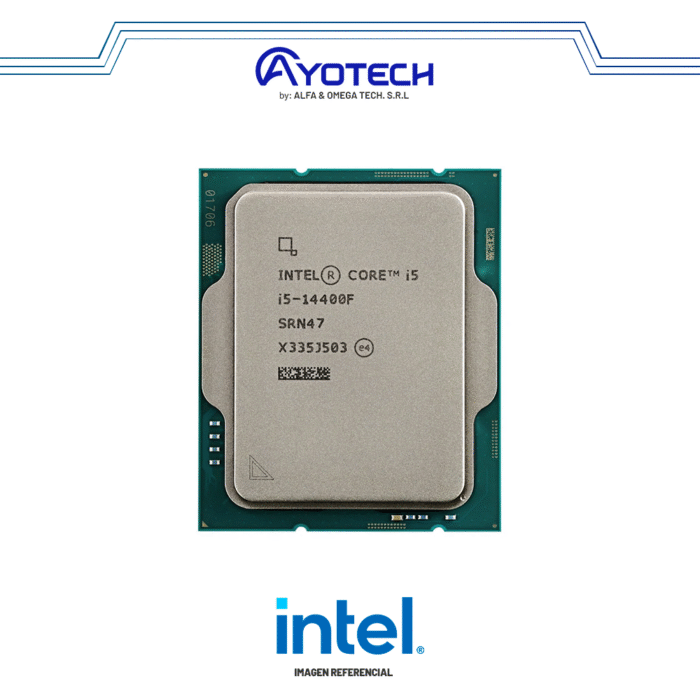 PROC. INTEL CORE I5 14400F 2.5-4.7GHZ-20MB | LGA 1700 | S/ COOLER - Imagen 2
